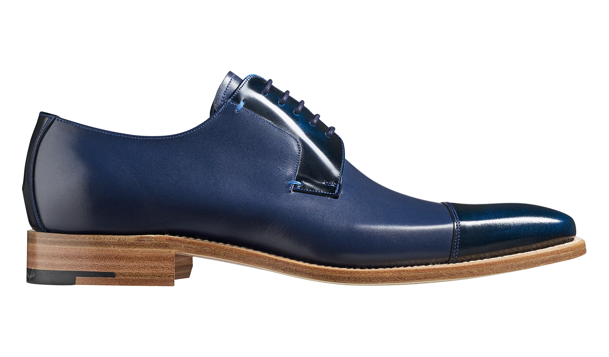 Powell - Navy Calf / Navy Hi-Shine - Image 2