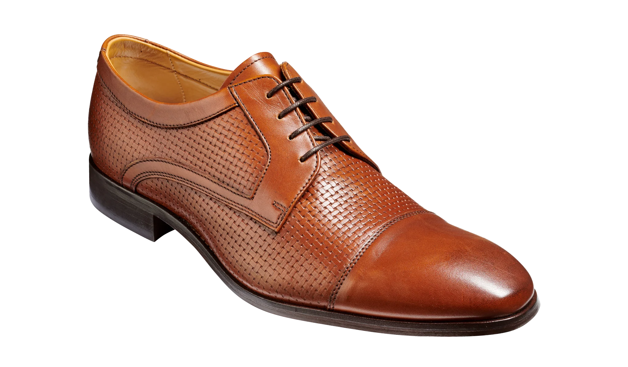 Pytchley - Rosewood Calf Weave