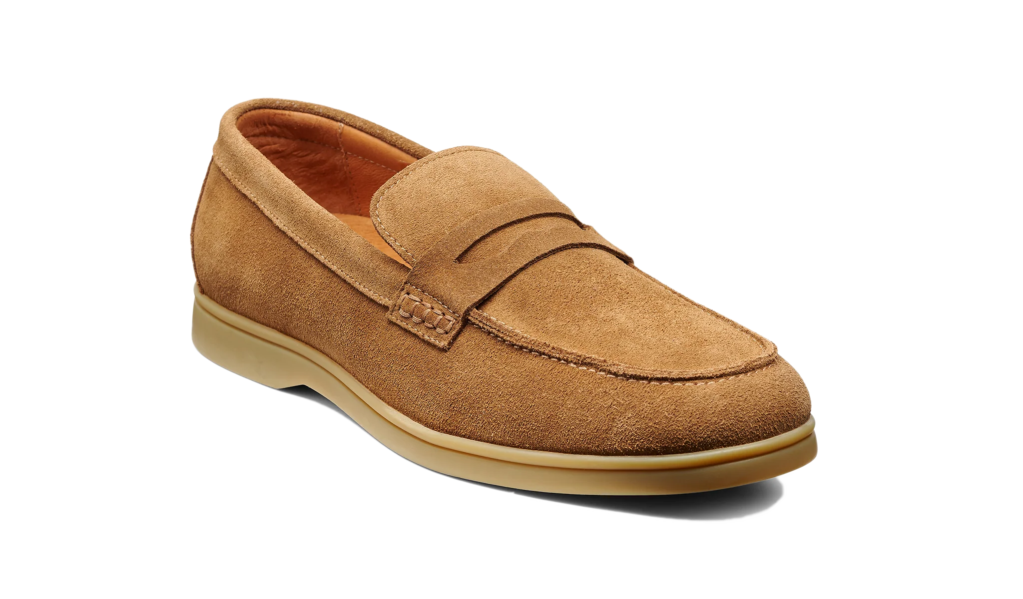 Santiago - Tan Suede Caramel Sole