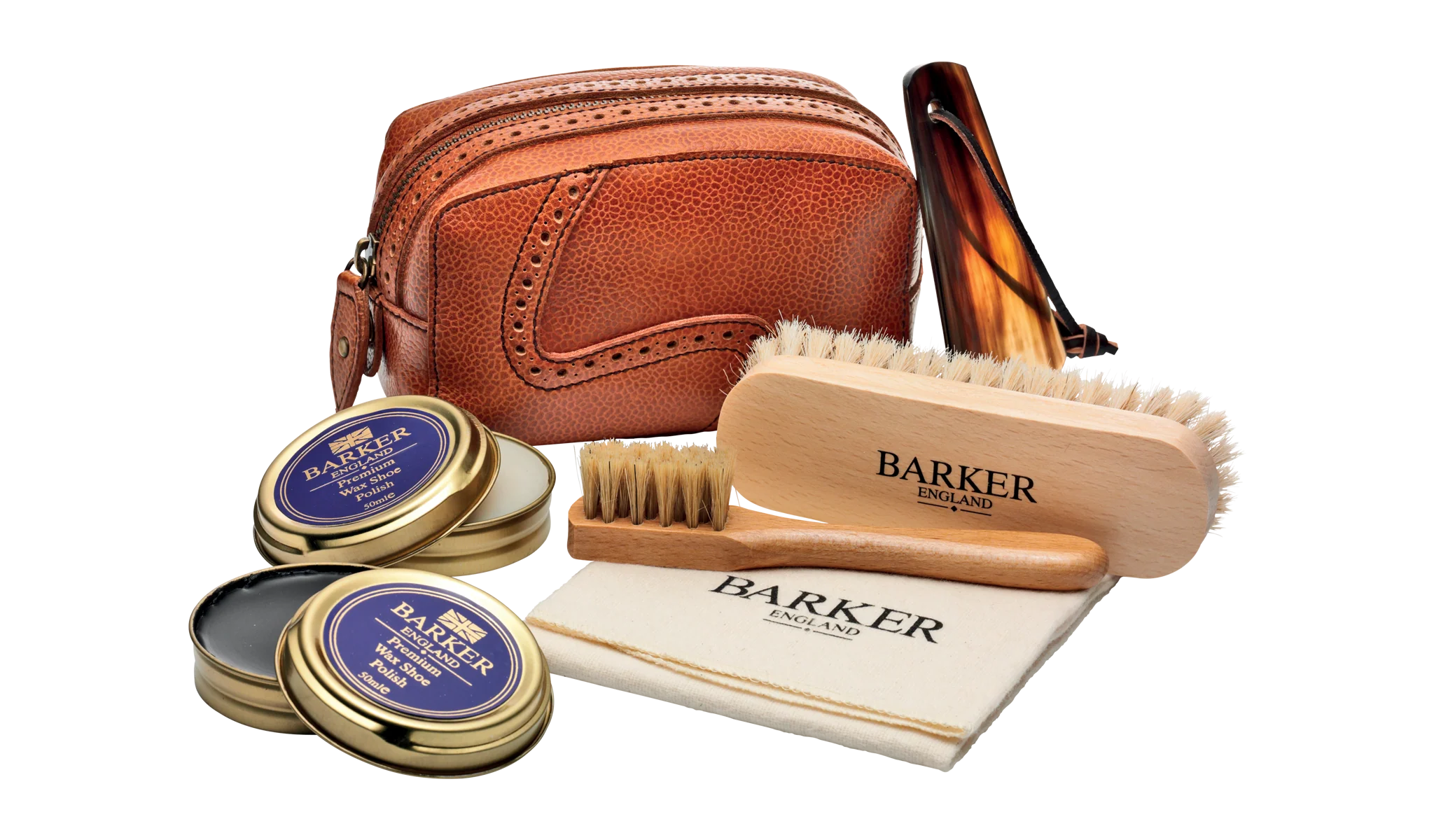 Shoe Care Kit - Cedar Grain