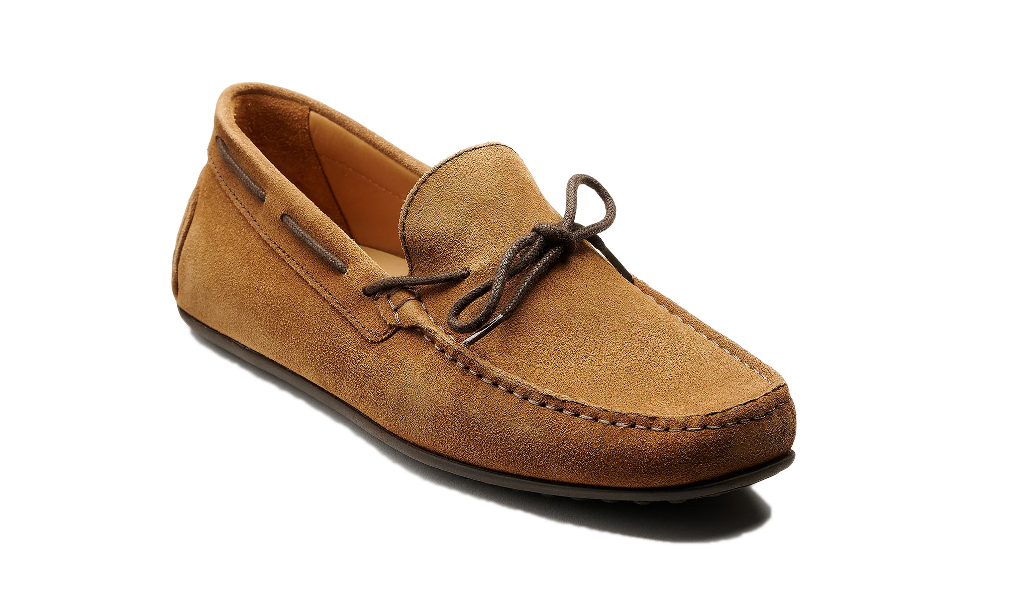 Silverstone - Tan Suede