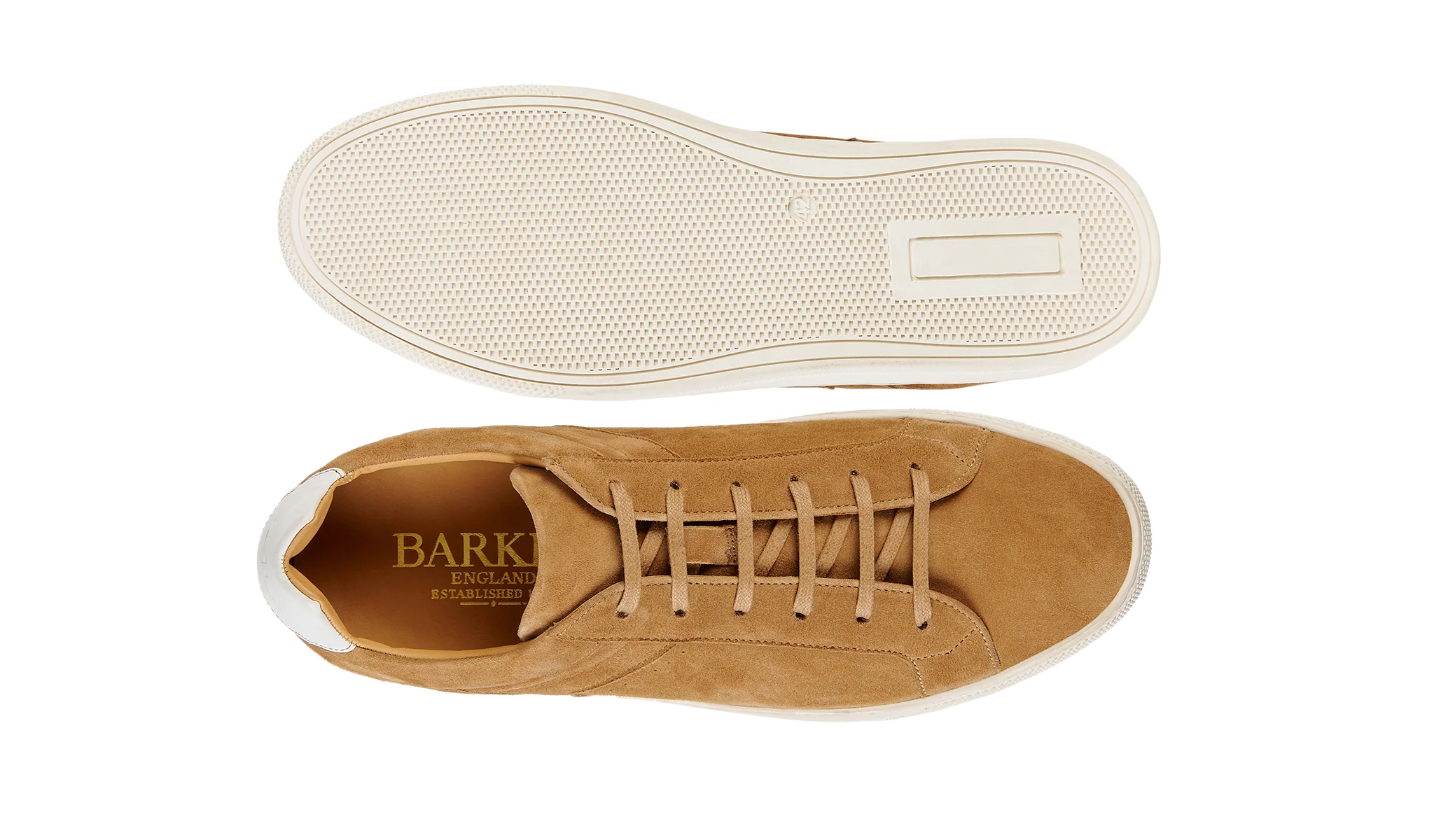 Skylar - Camel Suede White - Image 4