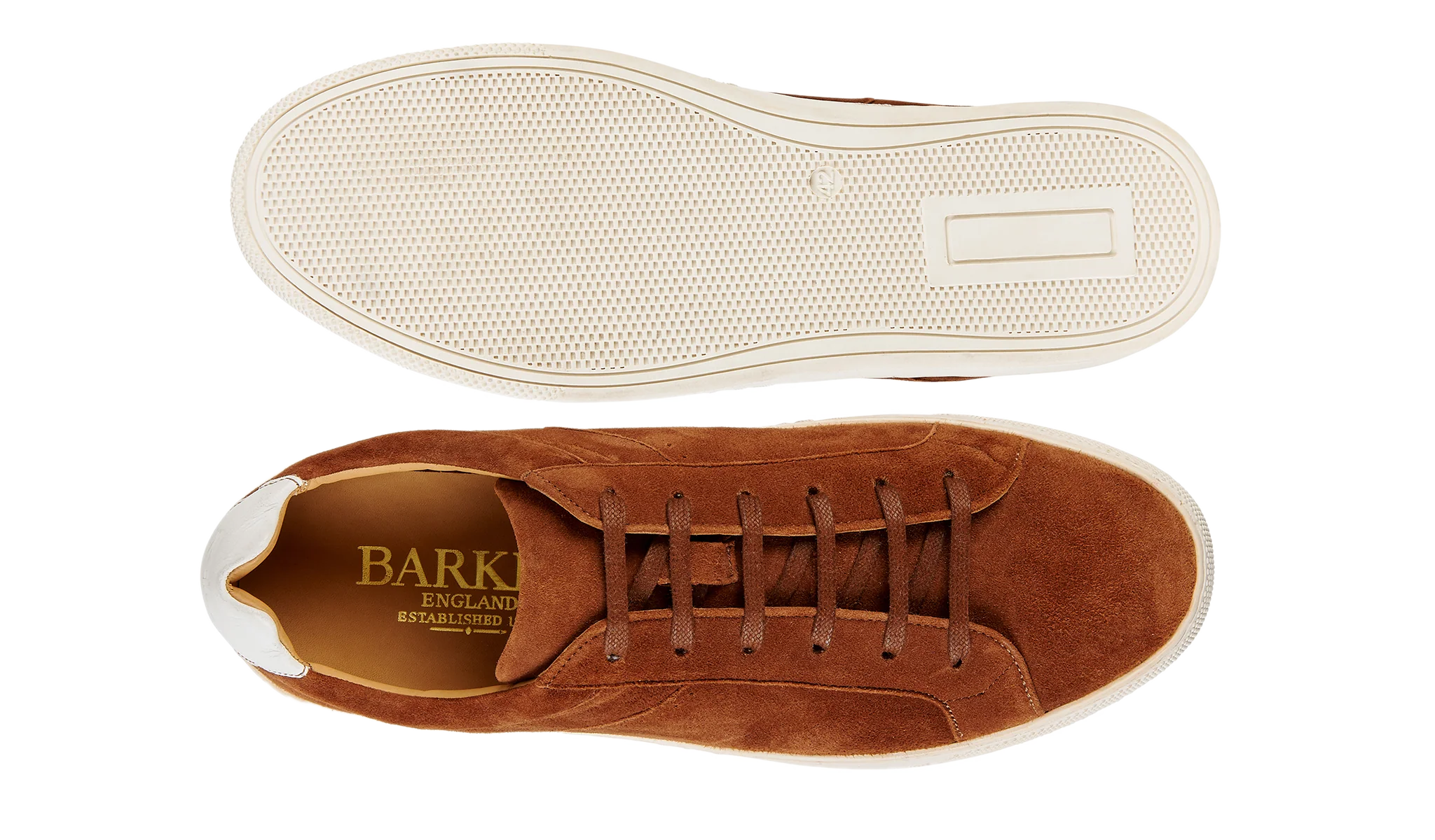 Skylar - Copper Suede White Tab - Image 4