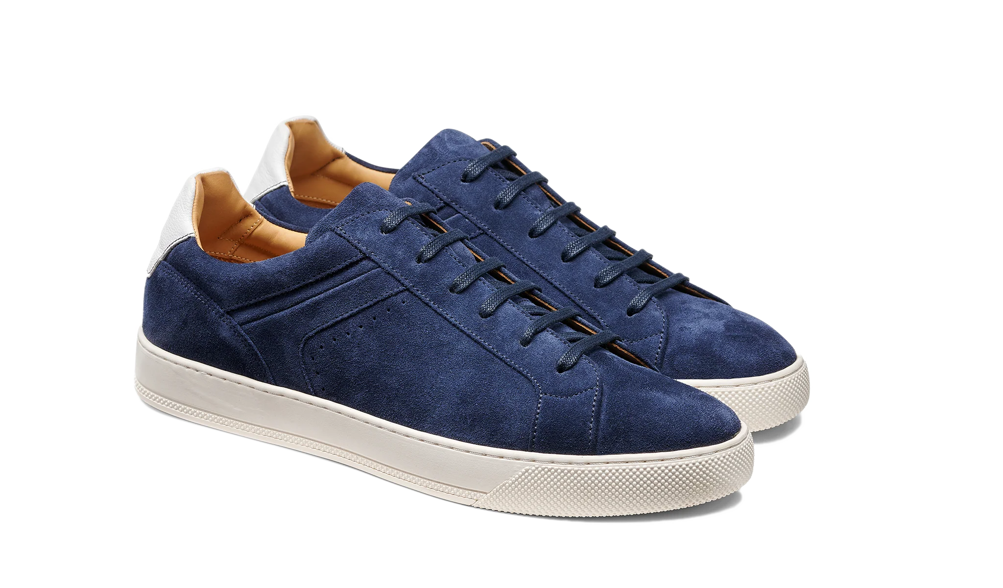 Skylar - Navy Suede White - Image 3
