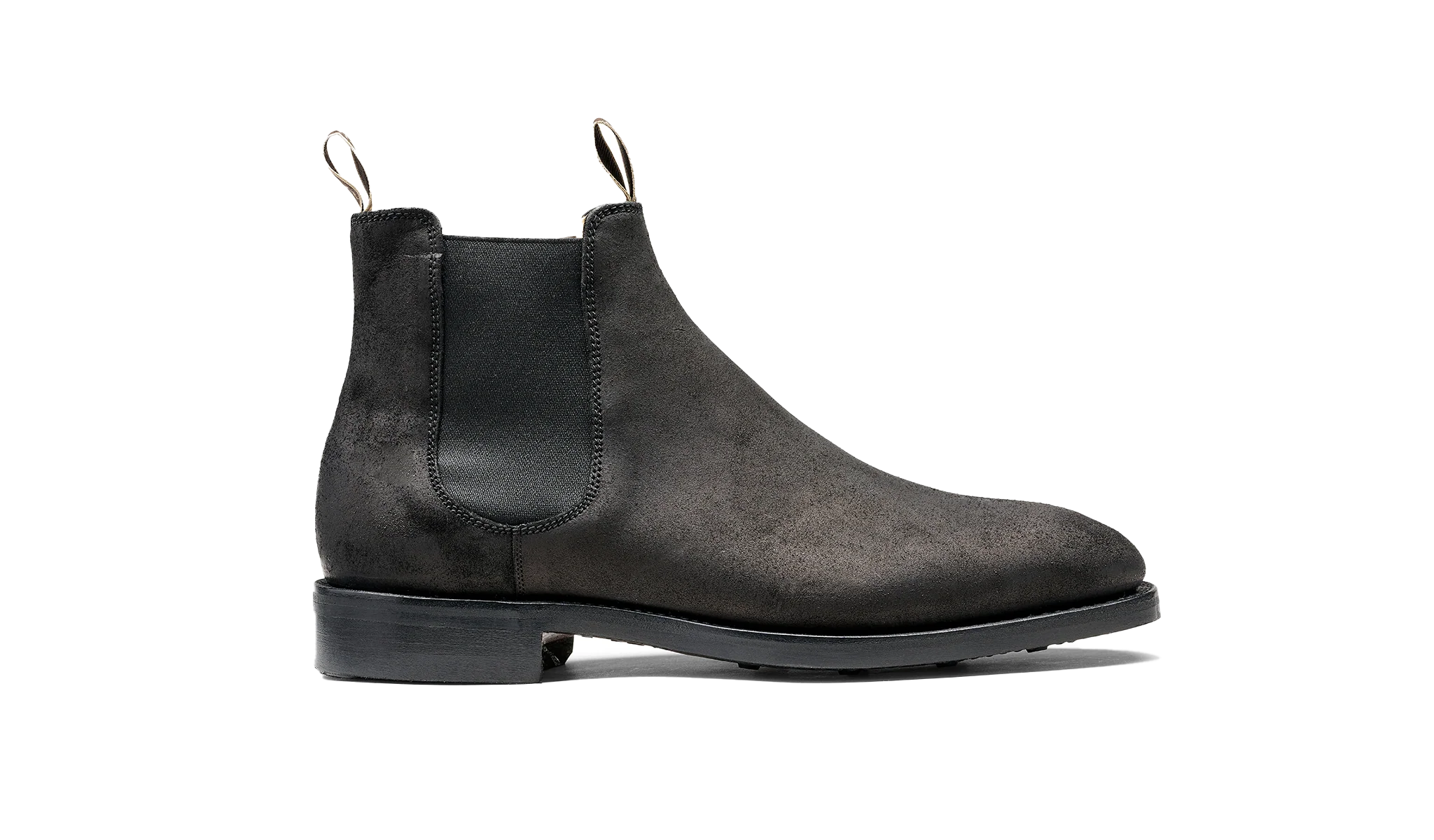 Sutton - Black Waxy Suede - Image 3