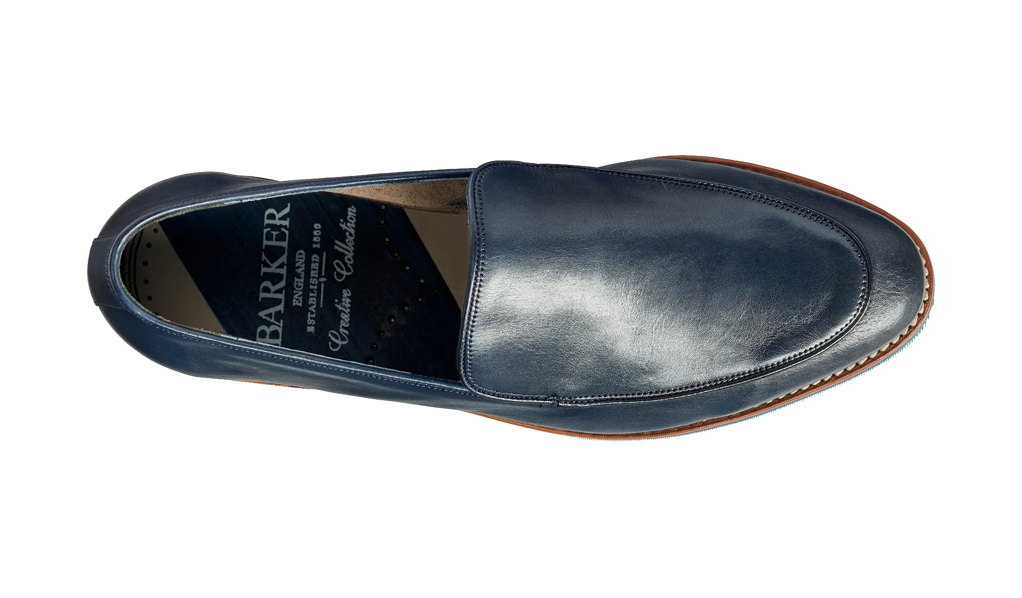 Toledo - Navy Hand Painted - Image 3