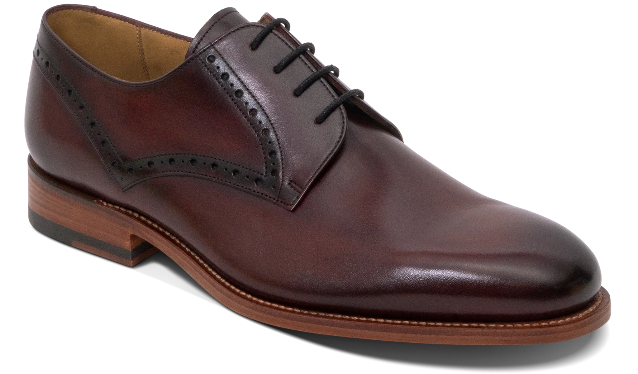 Trent 2 - Hand Brushed Burgundy