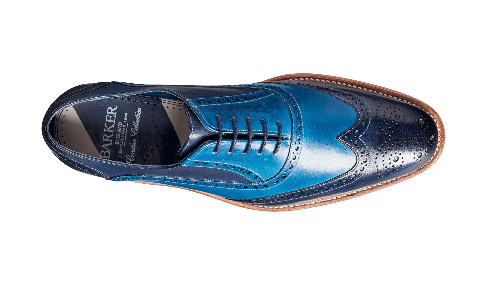 Valiant Multi - Navy / Blue Hand Painted - Image 3