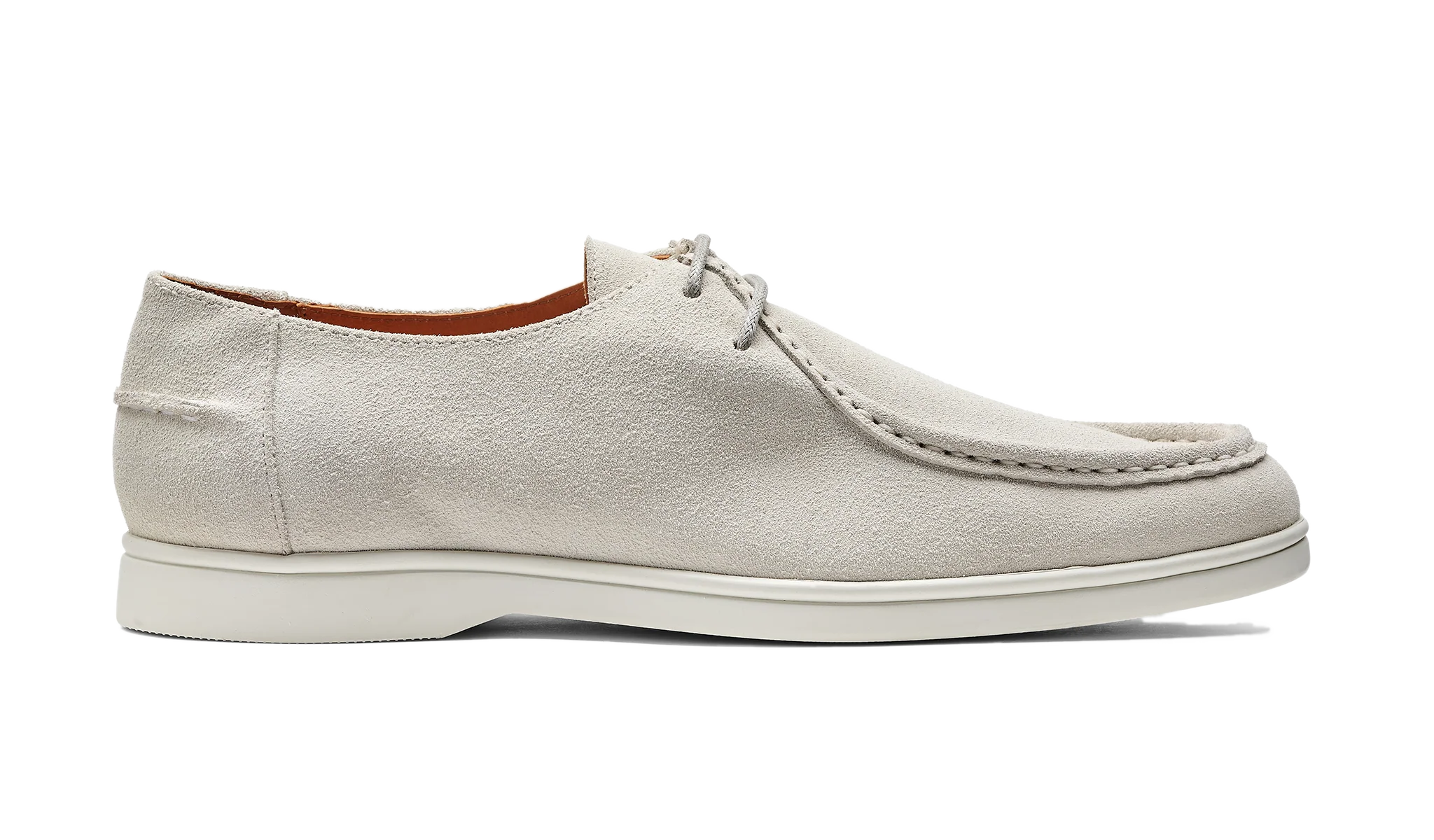 Vigo - White Suede White Sole - Image 2