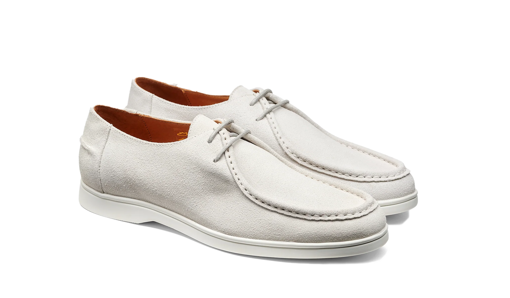 Vigo - White Suede White Sole - Image 3