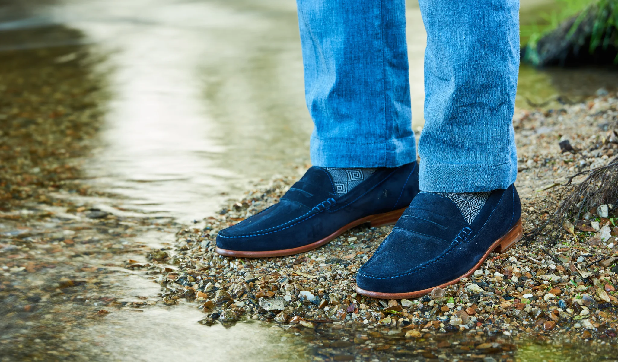 William - Camel Suede / Cedar Calf - Image 5