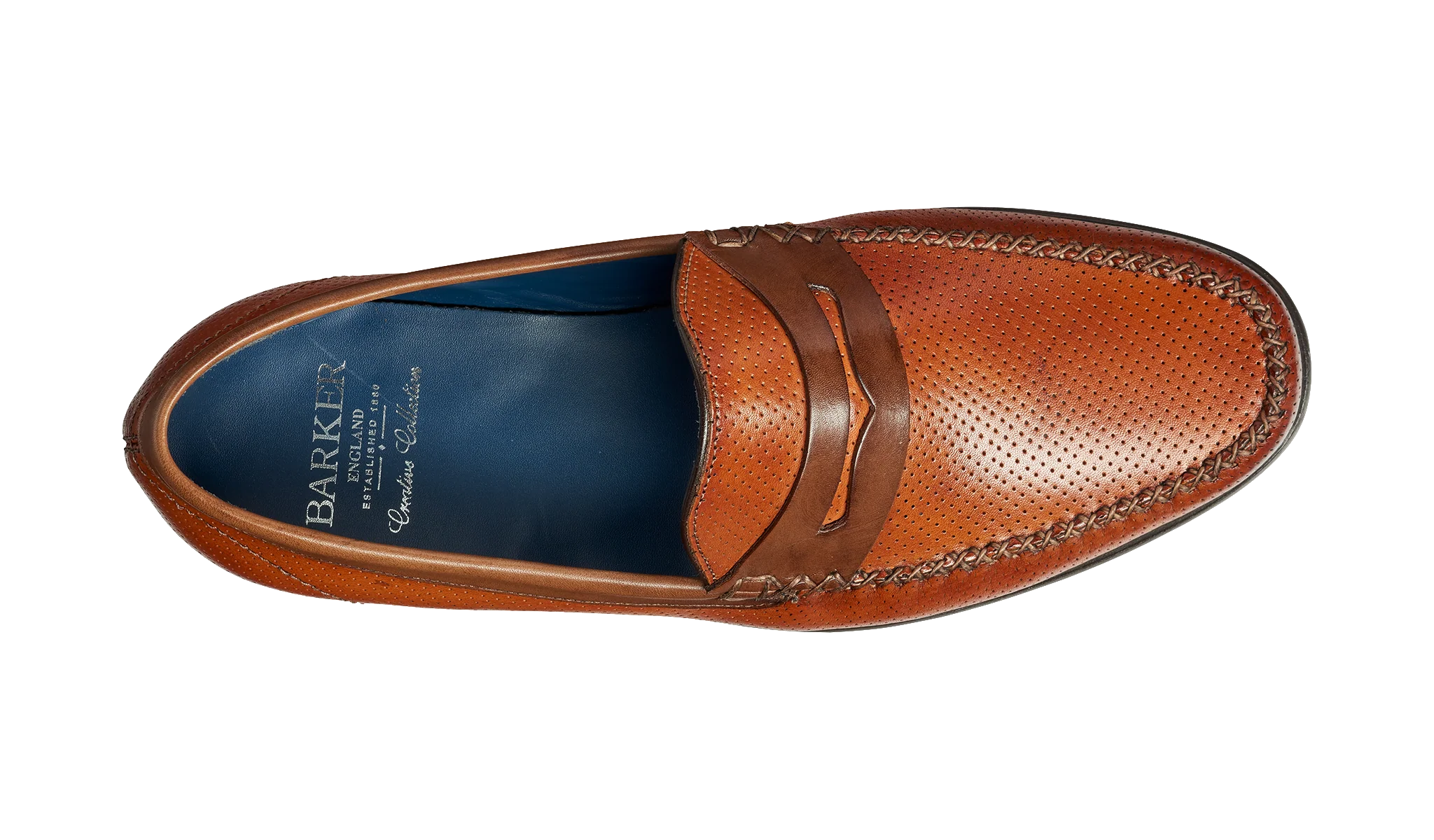 William - Rosewood Perf Hand Painted / Brown Saddle - Image 3